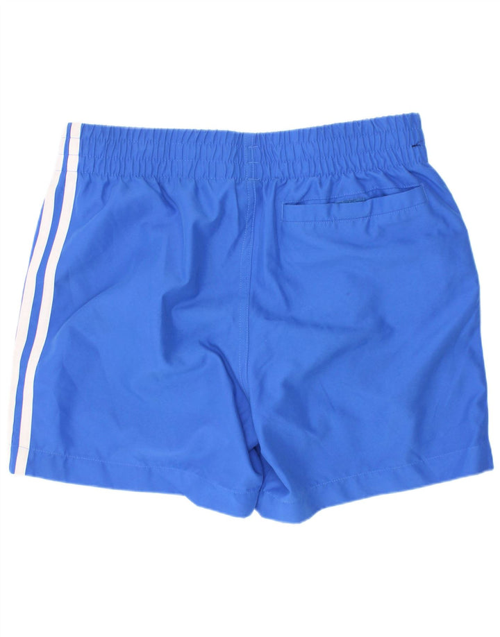 Adidas drenge badeshorts 12-13 år blå polyester