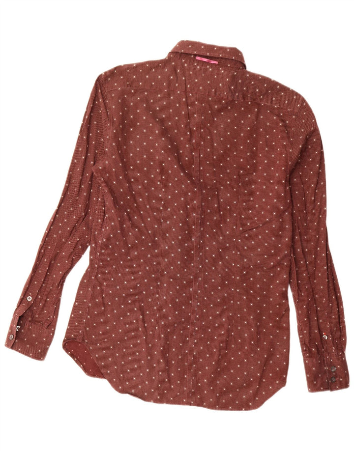 PAUL SMITH Herreskjorte Medium rød plettet