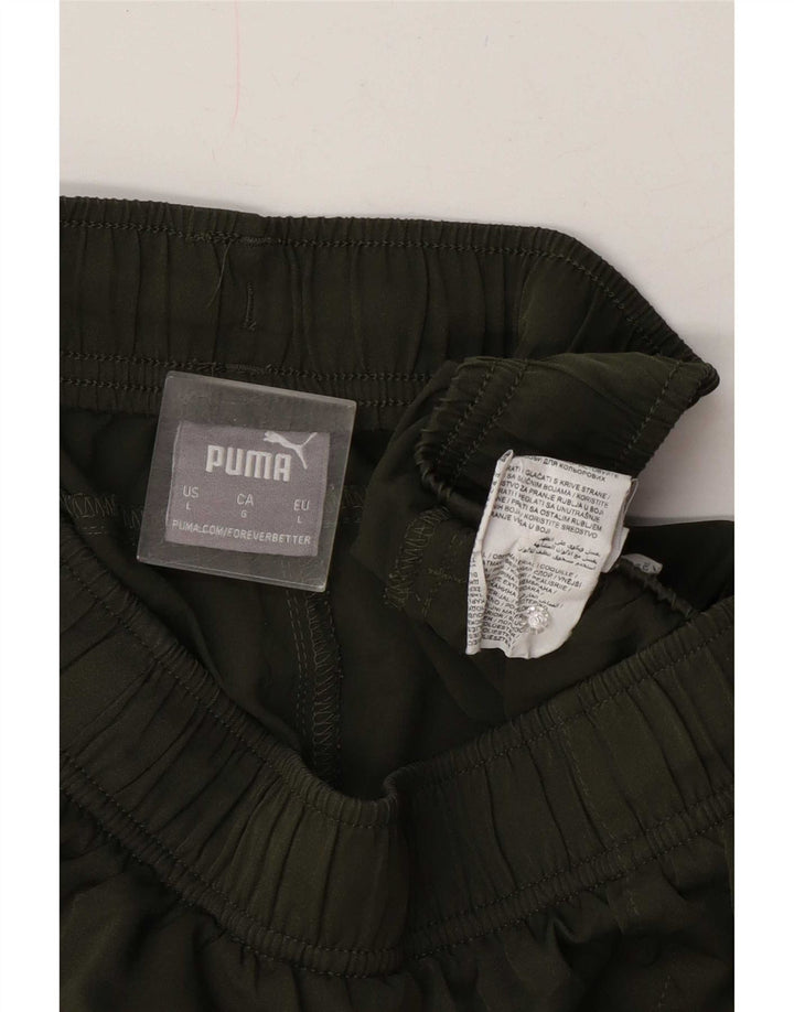 Puma Herre Sportshorts Large Khaki Polyester