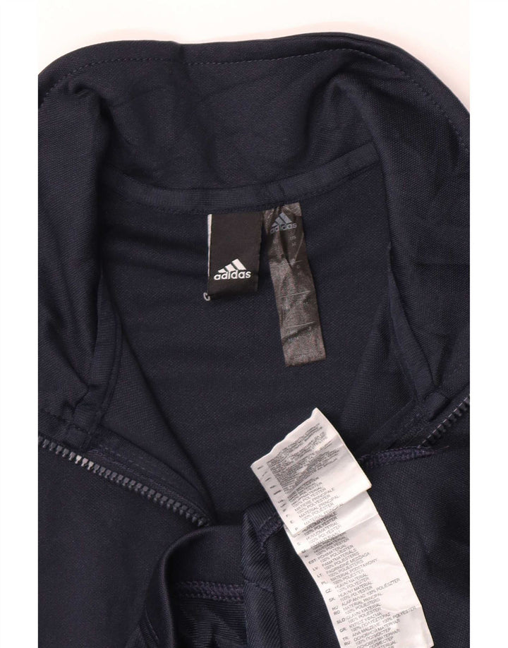 Adidas Træningsdragt til mænd Topjakke Medium Marineblå Polyester