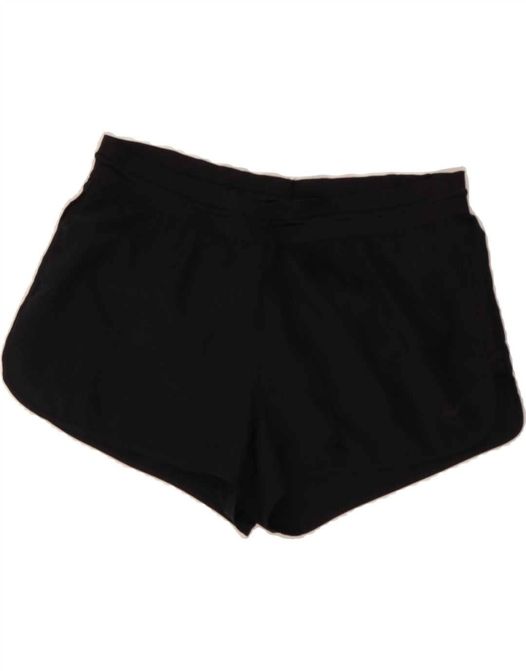 NIKE Womens Dri Fit Sport Shorts UK 14 Medium  Black Polyester Vintage Nike and Second-Hand Nike from Messina Hembry 