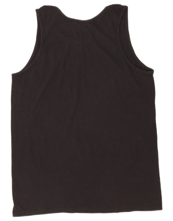 Kappa Herrevest Top XL Sort Bomuld