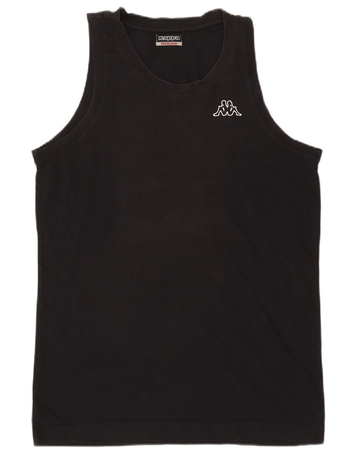 Kappa Herrevest Top Medium Sort Bomuld