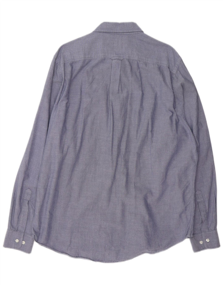 TIMBERLAND Herre Regular Fit skjorte XL blå bomuld