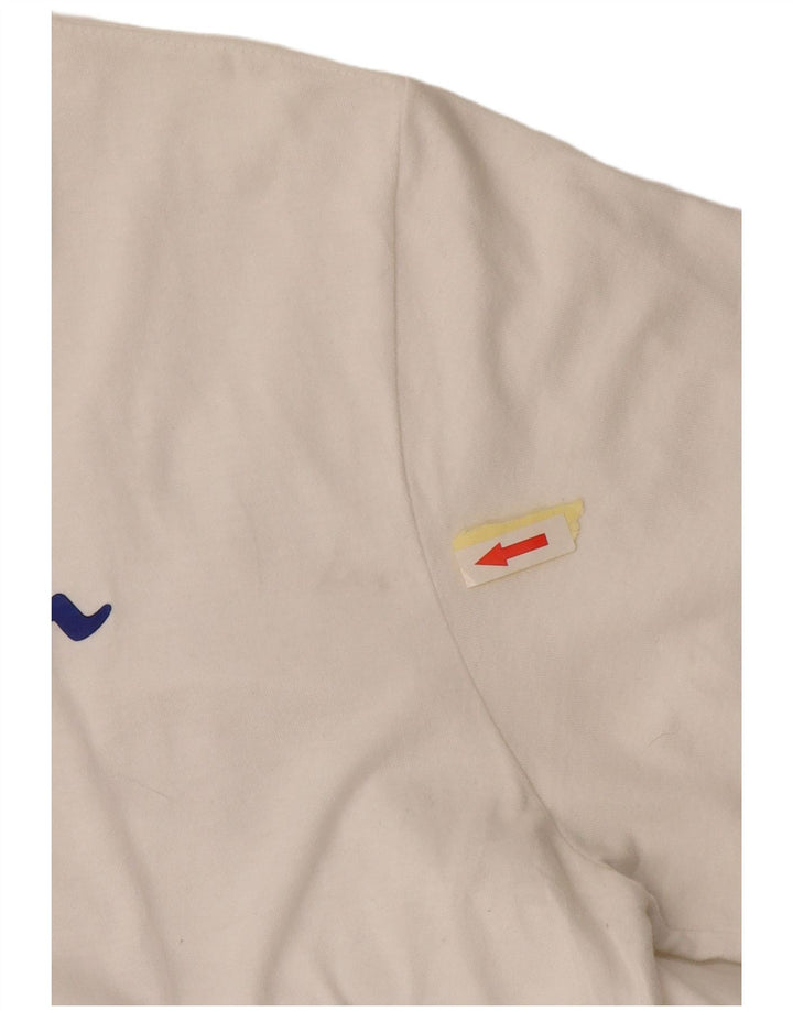 Champion Womens Graphic T-Shirt Top UK 16 Large White