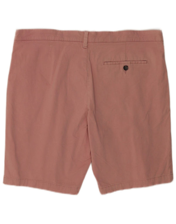 Marks & Spencer Mens Chino Shorts Large W36 Pink Cotton