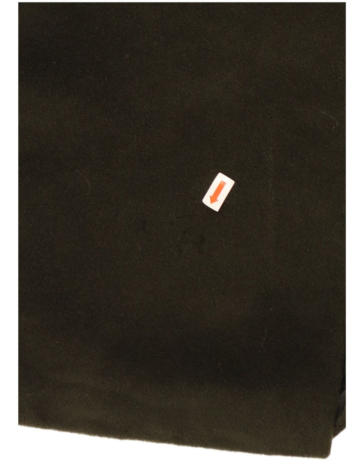 Max Mara Dame Oversized Dobbeltradet Frakke UK 10 Lille Grøn