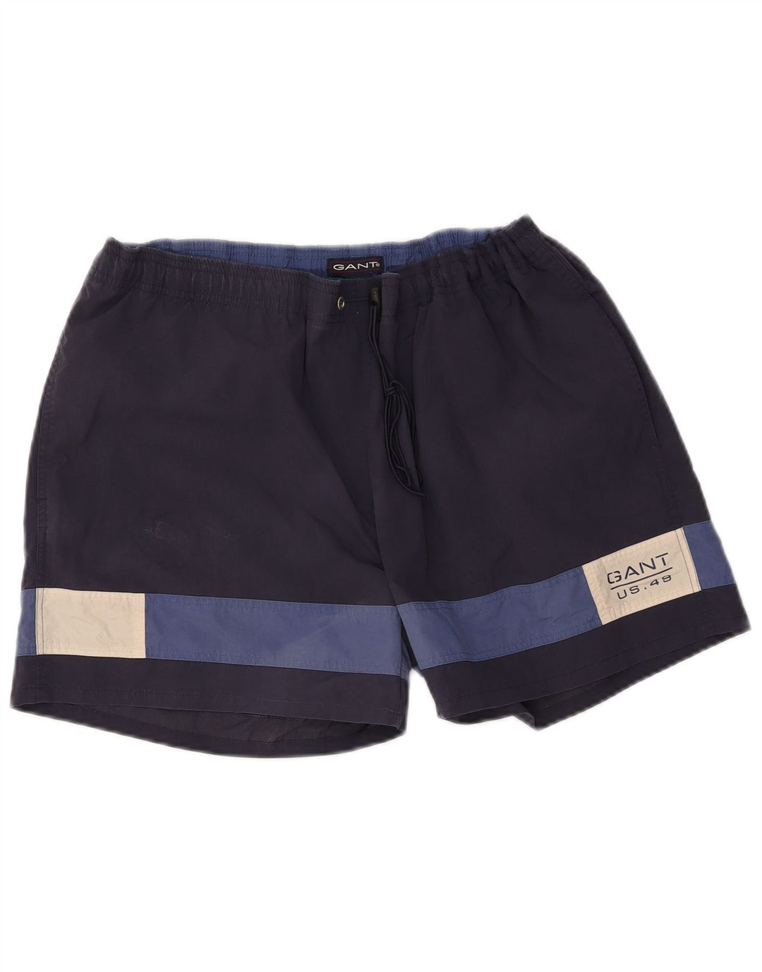 GANT Badeshorts til mænd XL Marineblå Colourblock Nylon