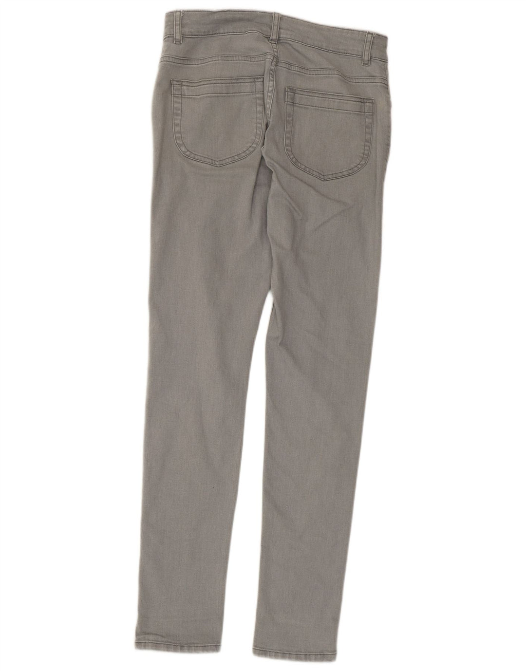 JAEGER Dame Skinny Jeans UK 8 Small W30 L30 Grå Bomuld