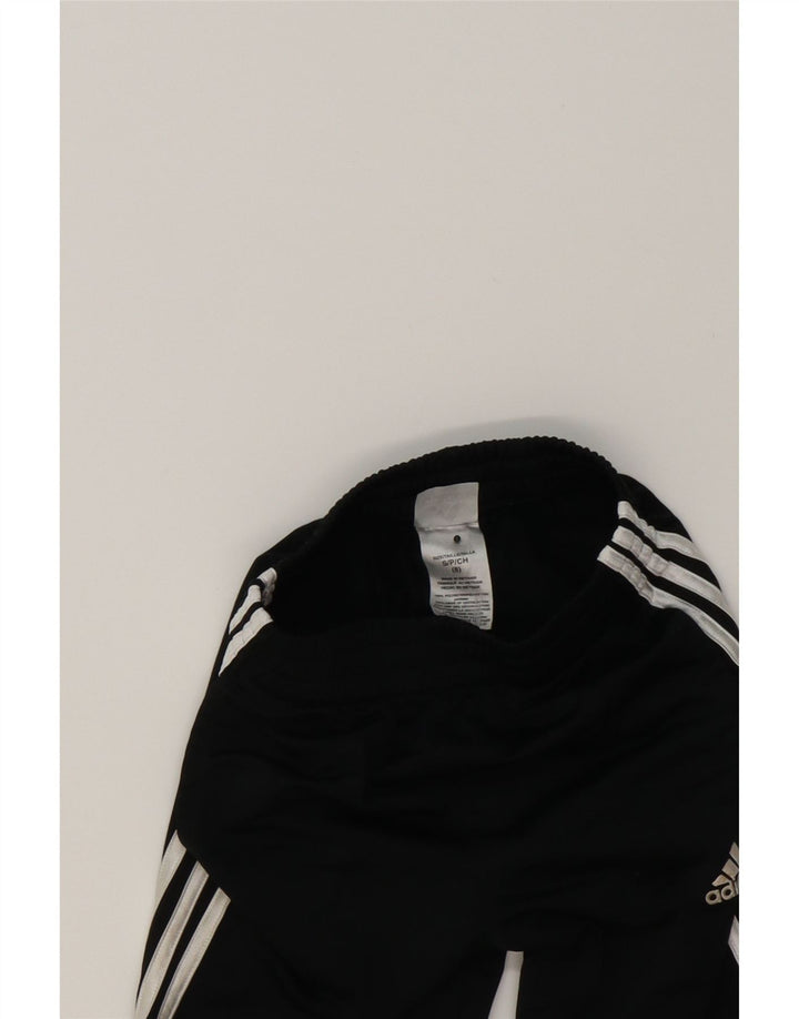 ADIDAS Boys Sport Shorts 7-8 Years  Black Polyester Vintage Adidas and Second-Hand Adidas from Messina Hembry 