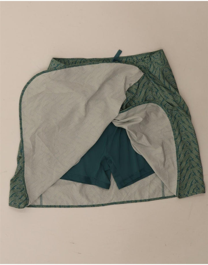 Patagonia Dame Skort UK 18 XL Grøn Chevron Polyester