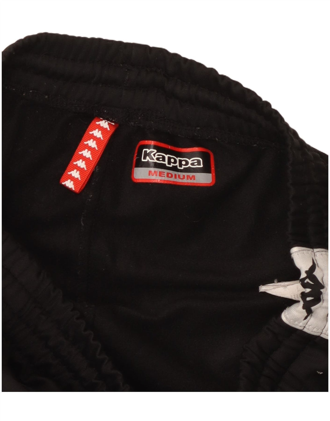Kappa Herre grafisk træningsdragt Bukser Medium Sort Colourblock Polyester