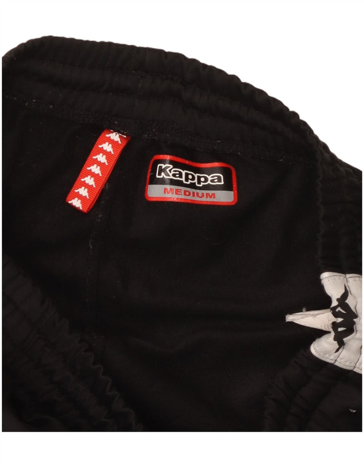 Kappa Herre grafisk træningsdragt Bukser Medium Sort Colourblock Polyester