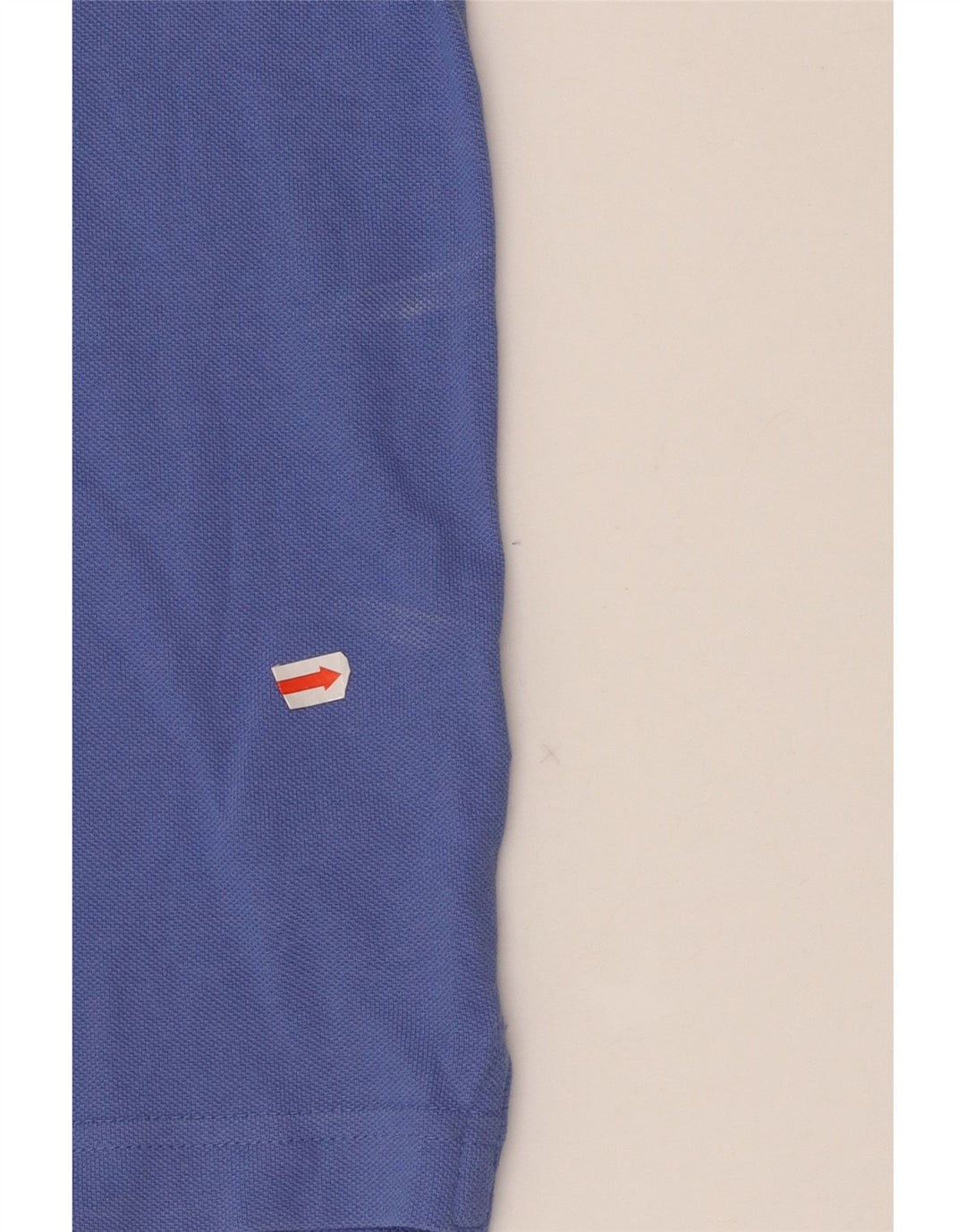 MASSIMO DUTTI Herre poloshirt Medium Blue Bomuld