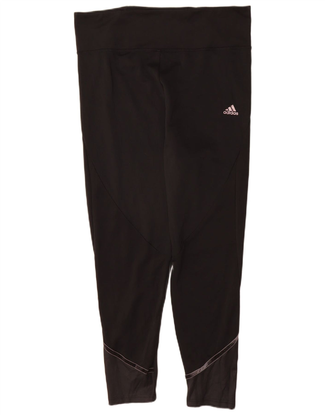 Adidas Aeroready Leggings til kvinder UK 20/22 XL Sort Polyester