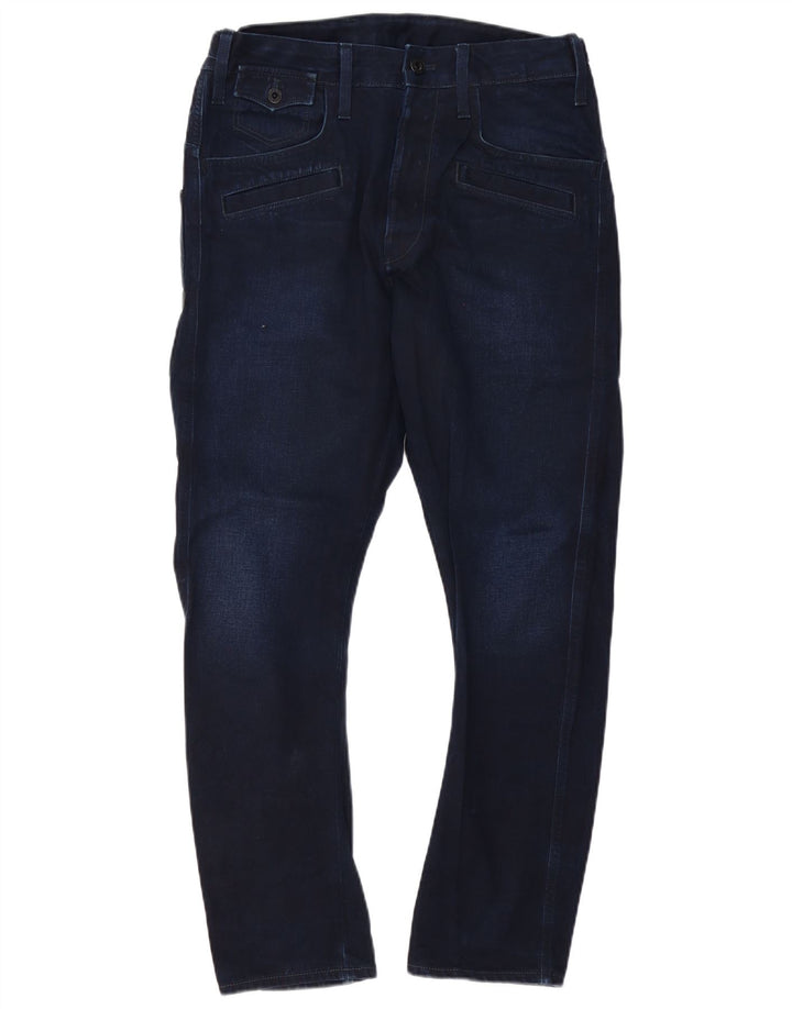 G-Star Slim Jeans til mænd W31 L28 Marineblå bomuld