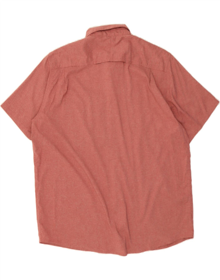WRANGLER Mens Regular Fit Short Sleeve Shirt XL Red Polyester Vintage Wrangler and Second-Hand Wrangler from Messina Hembry 