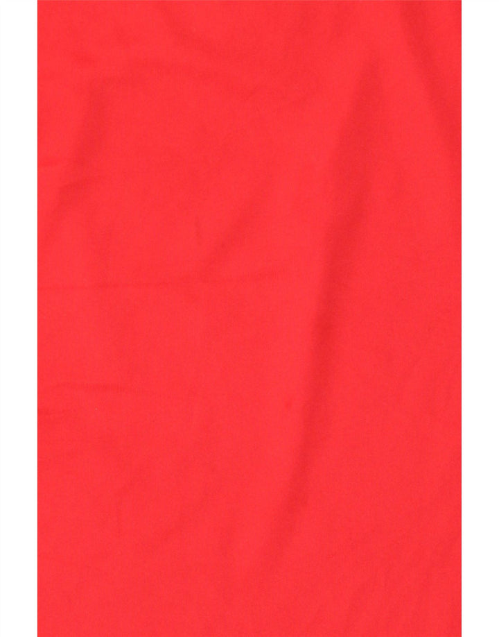 NIKE Womens Dri Fit T-Shirt Top UK 14 Medium Red Polyester Vintage Nike and Second-Hand Nike from Messina Hembry 