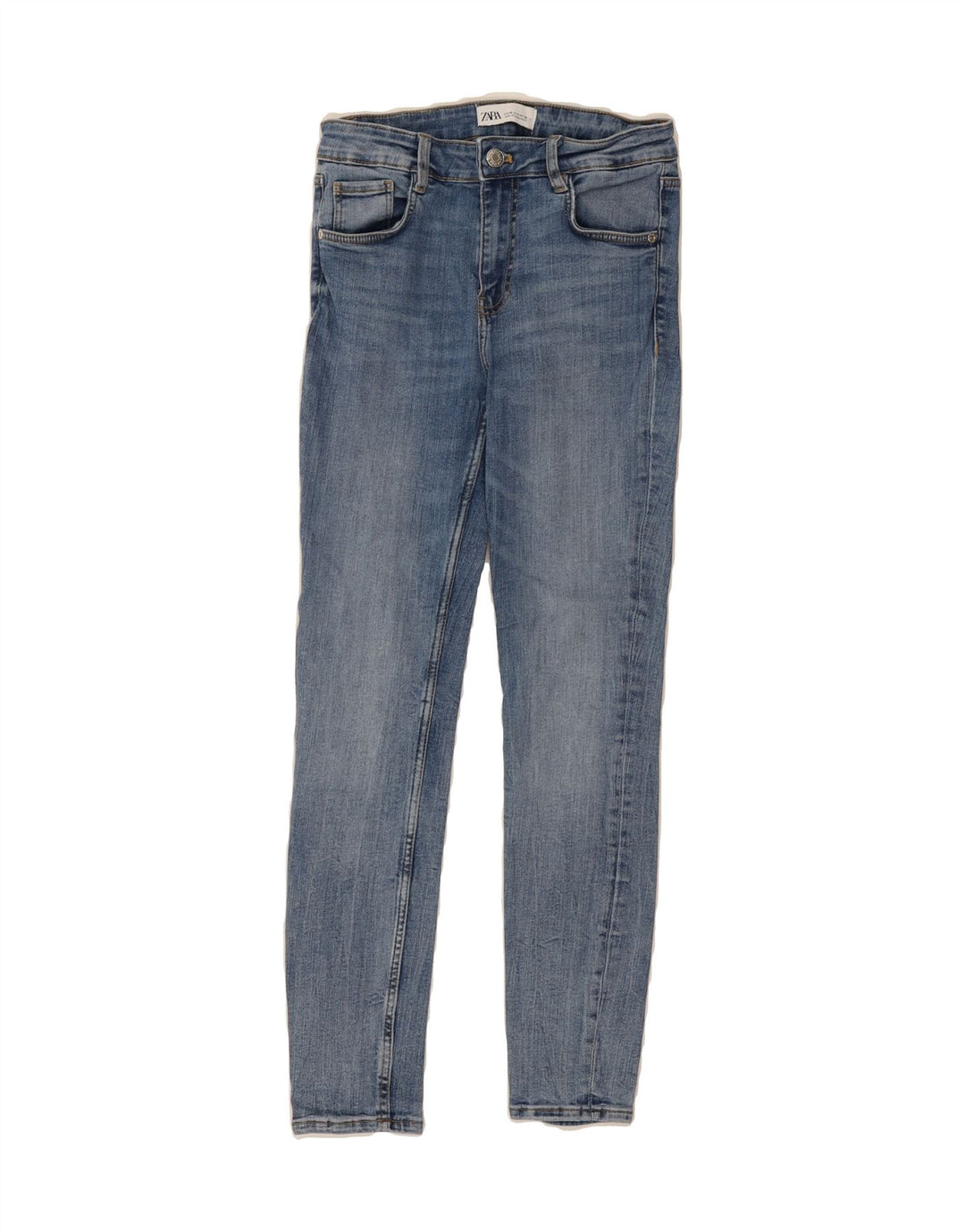 ZARA Womens Skinny Jeans EU 38 Small W28 L27 Blue Vintage Zara and Second-Hand Zara from Messina Hembry 