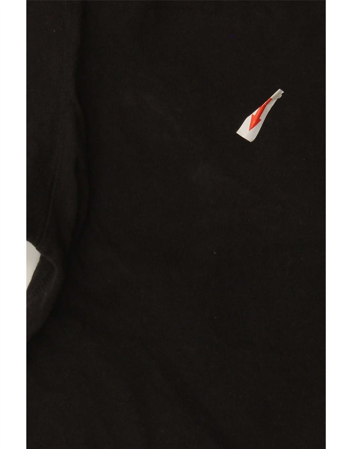 Adidas Herre T-Shirt Top Medium Sort Bomuld