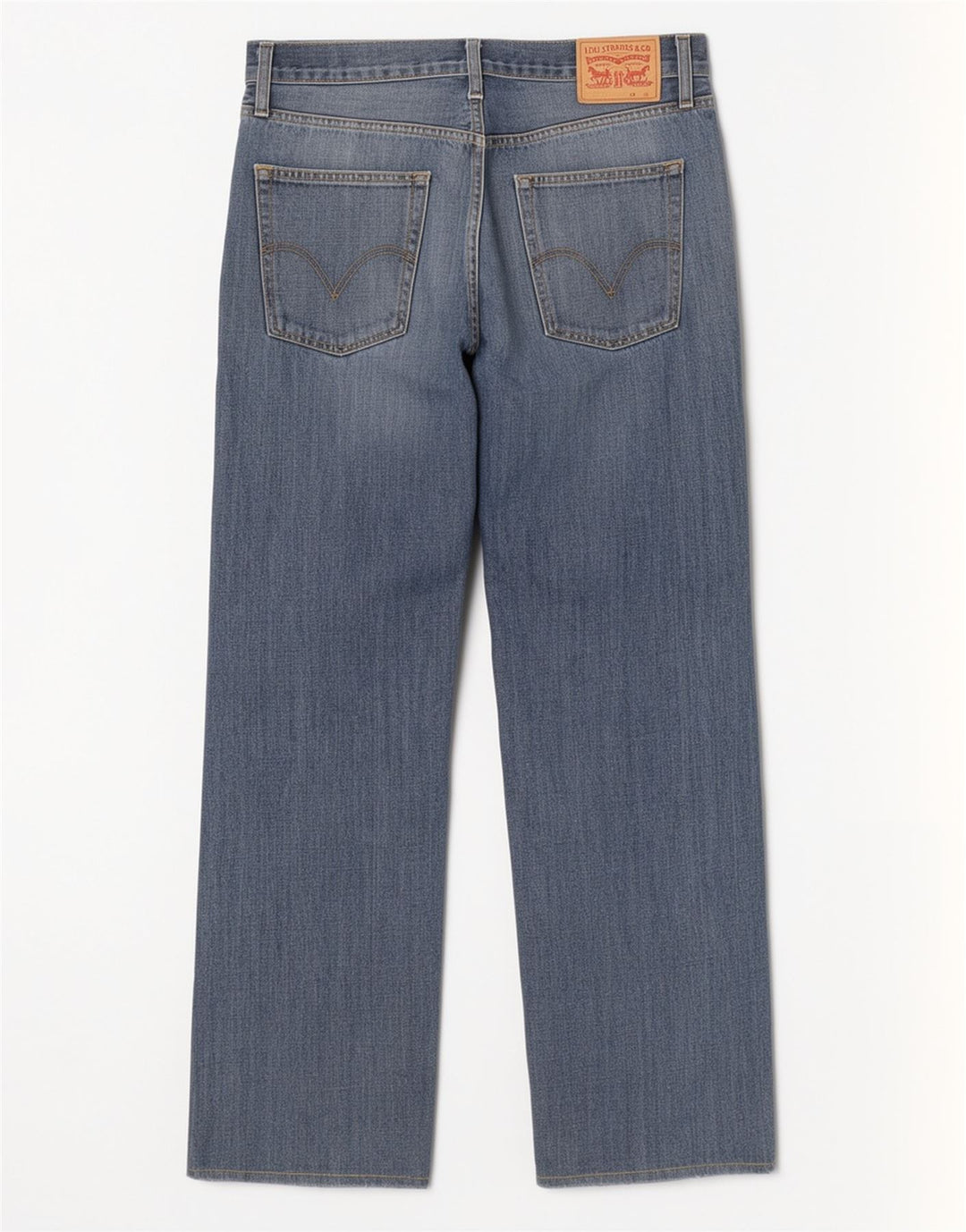 Levi's Herre 514 lige jeans W36 L31 blå bomuld
