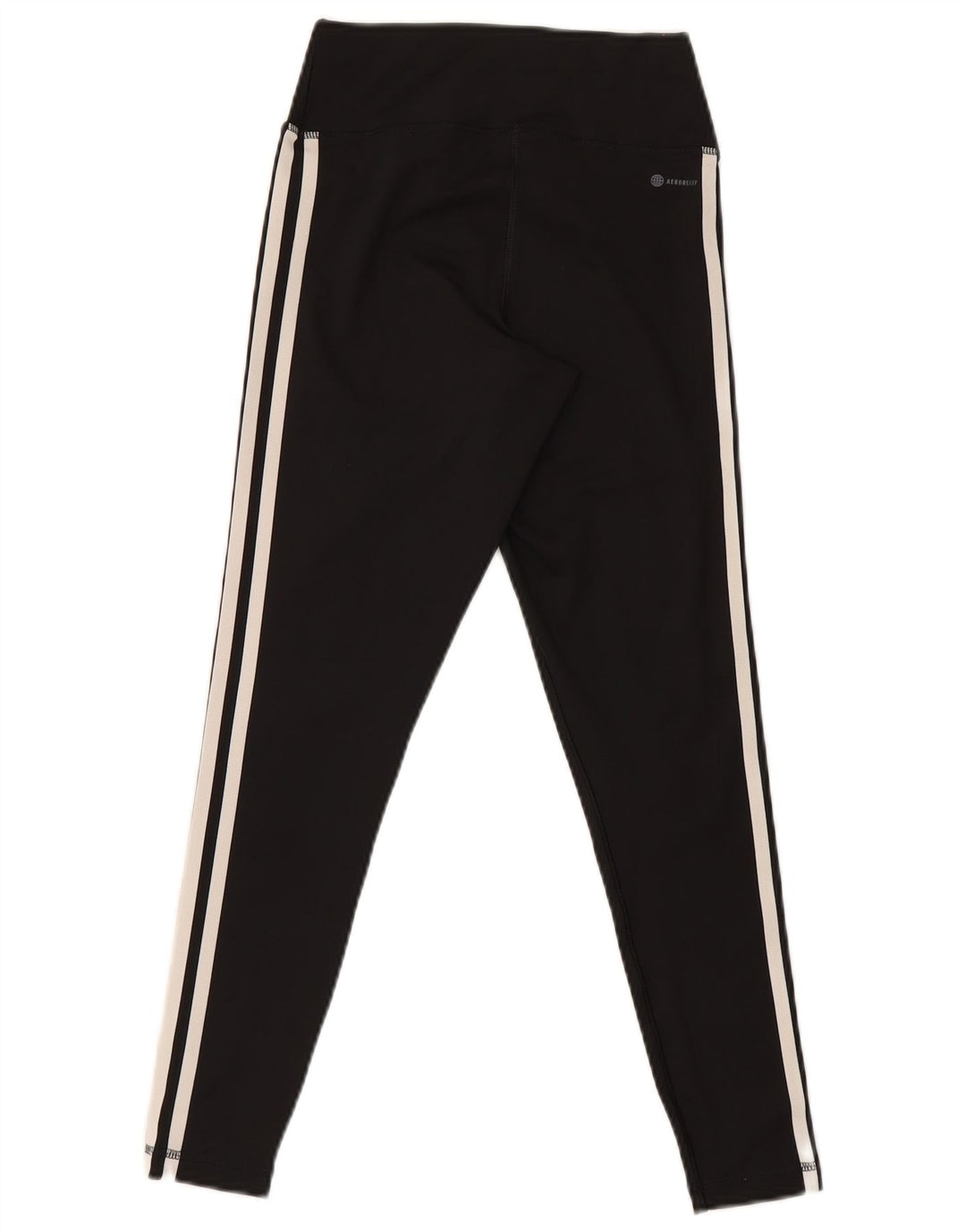 Adidas Aeroready Leggings til kvinder UK 8/10 Small Black Polyester