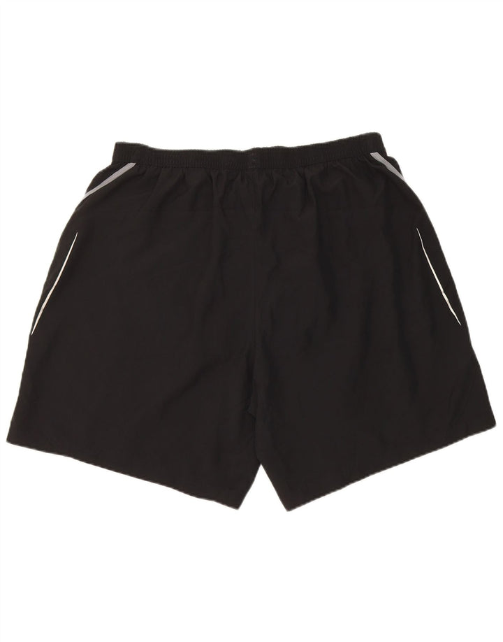 Adidas Sportsshorts til mænd, store sorte polyester