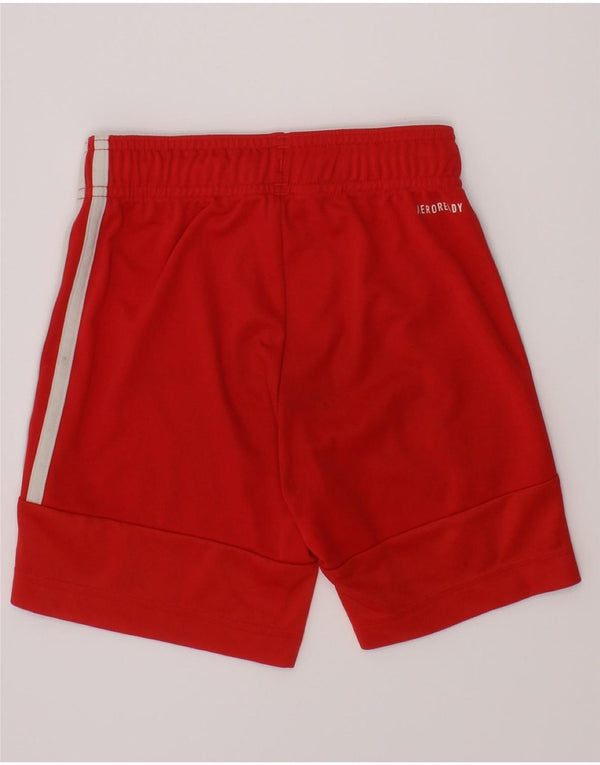 ADIDAS Aeroready Sportsshorts til drenge 5-6 år Rød
