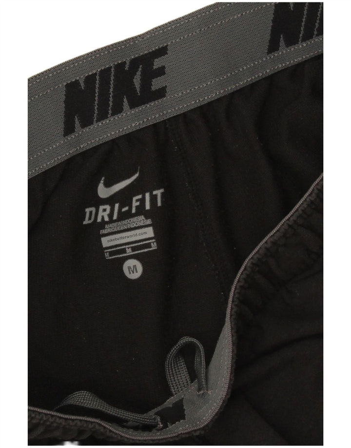 Nike Herre Dri Fit Sportshorts Medium Sort Bomuld