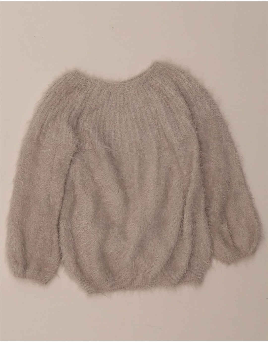 ZARA Pige Boat Neck Sweater 7-8 år Grå