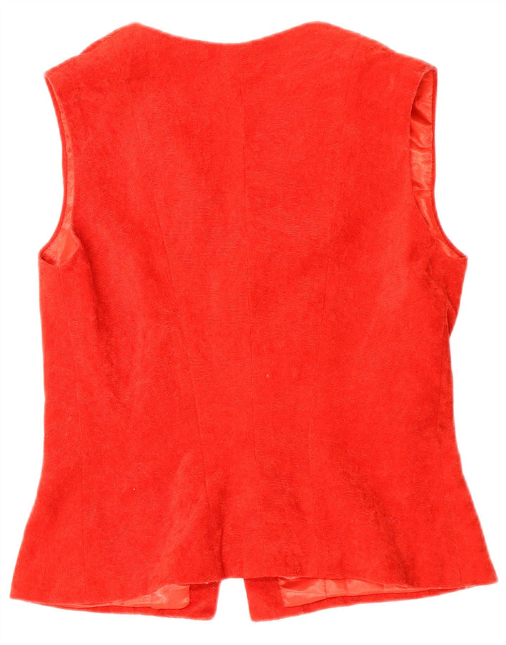 VINTAGE Damevest UK 14 Medium Rød