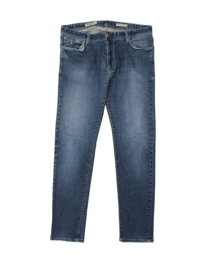 MARLBORO CLASSICS Womens Regular Tapered Jeans  W36 L34 Blue Cotton Vintage Marlboro Classics and Second-Hand Marlboro Classics from Messina Hembry 