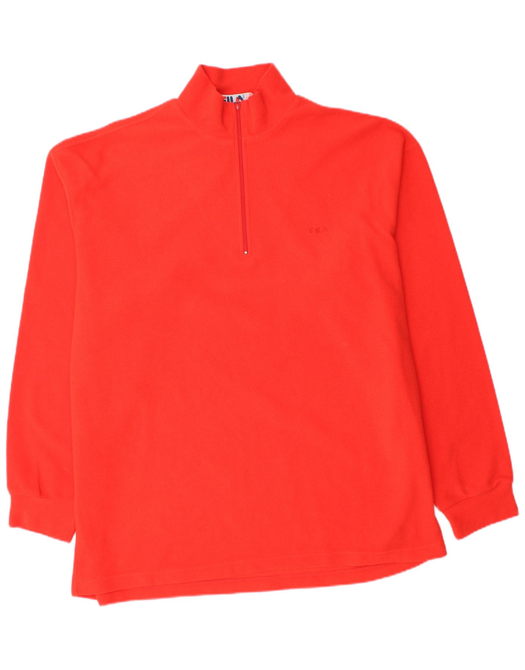 Fila Herre Fleece Jumper med lynlås IT 56 2XL Orange