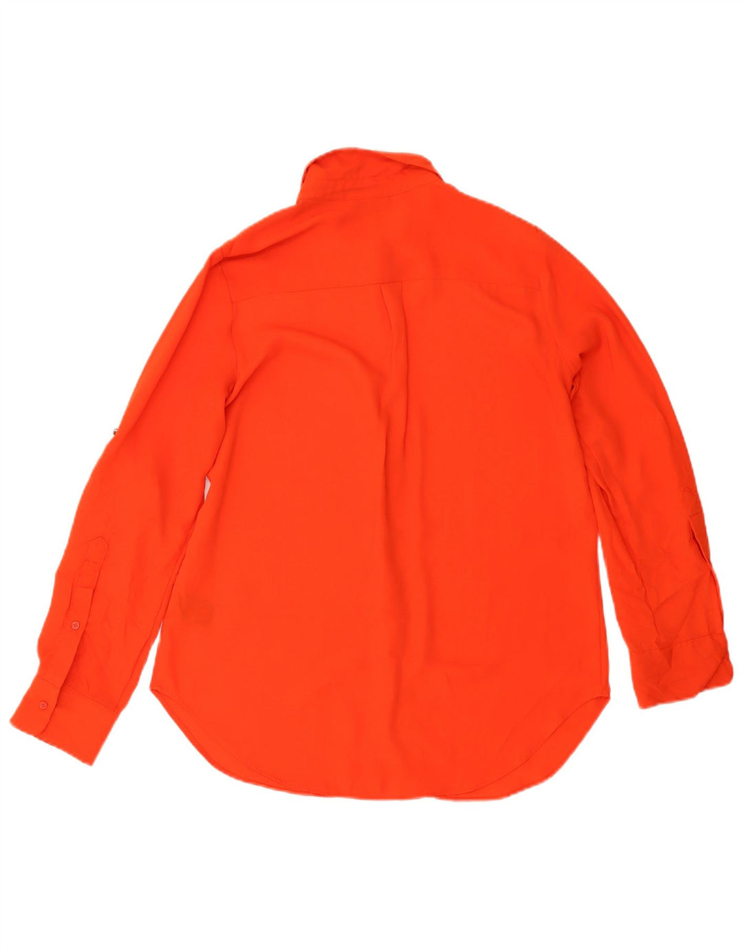 Mossimo Dame Skjorte Bluse UK 14 Medium Rød Polyester