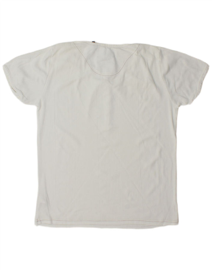 Wrangler Herre T-Shirt Top 2XL Hvid Bomuld