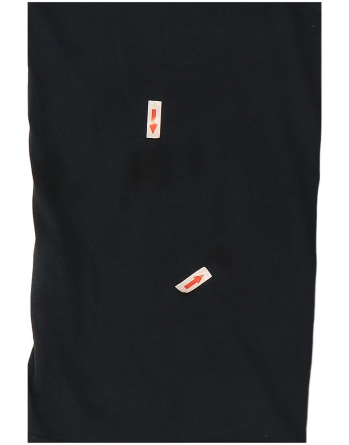 Puma Herre grafisk T-shirt Top Medium Marineblå Colourblock Bomuld