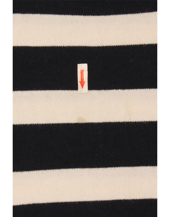 Marks & Spencer Dame Boat Neck Jumper Sweater UK 12 Medium Navy Blue