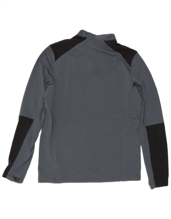 Under Armour Herre Cold Gear Pullover Træningsdragt Top Stor Grå Colourblock