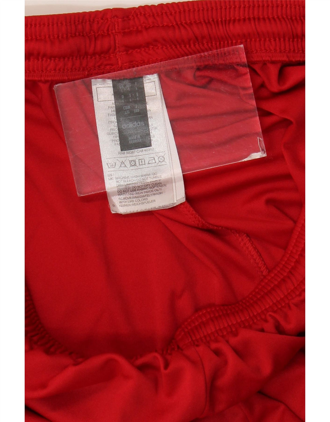 Adidas Aeroready Sportsshorts til mænd store røde polyester