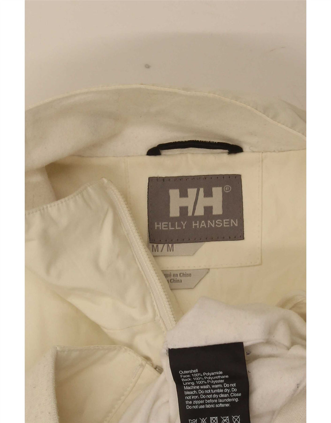 Helly Hansen Herre Bomber Jacket UK 38 Medium White Polyamide