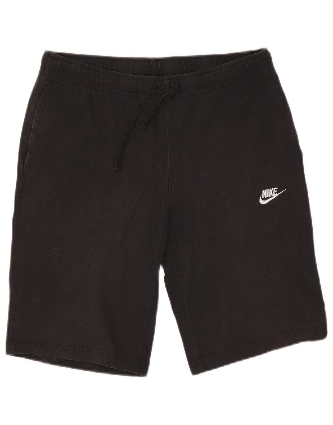 Nike Herre Sportshorts Medium Sort Bomuld