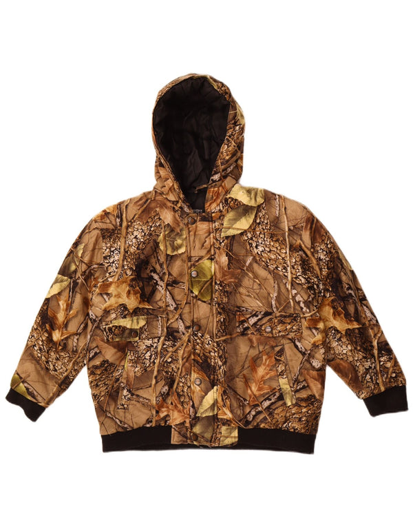 WFS Element Gear Boys Bomber Jacket 11-12 år Medium Khaki Camouflage