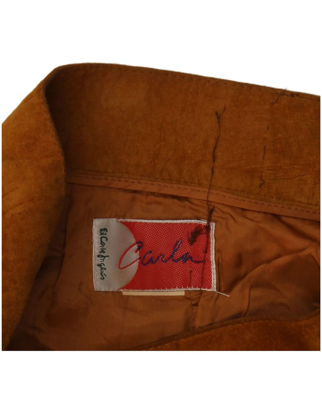 Vintage Dame Carla Ruskind Mini Nederdel Stor W32 Brun