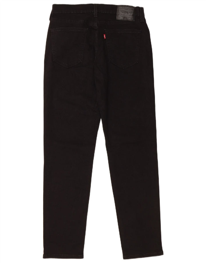 LEVI'S Herre 531 Slim Jeans W32 L32 Sort Bomuld