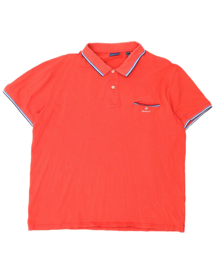 Gant Polo Shirt til mænd 3XL Rød Bomuld