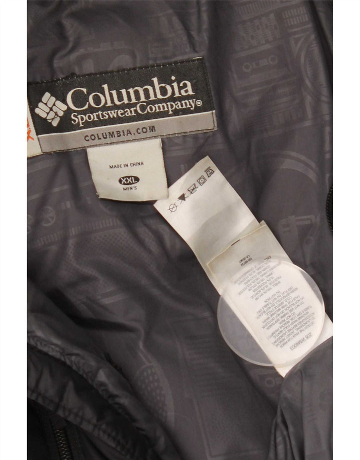 Columbia Polstret Herrejakke UK 44 2XL Sort Nylon