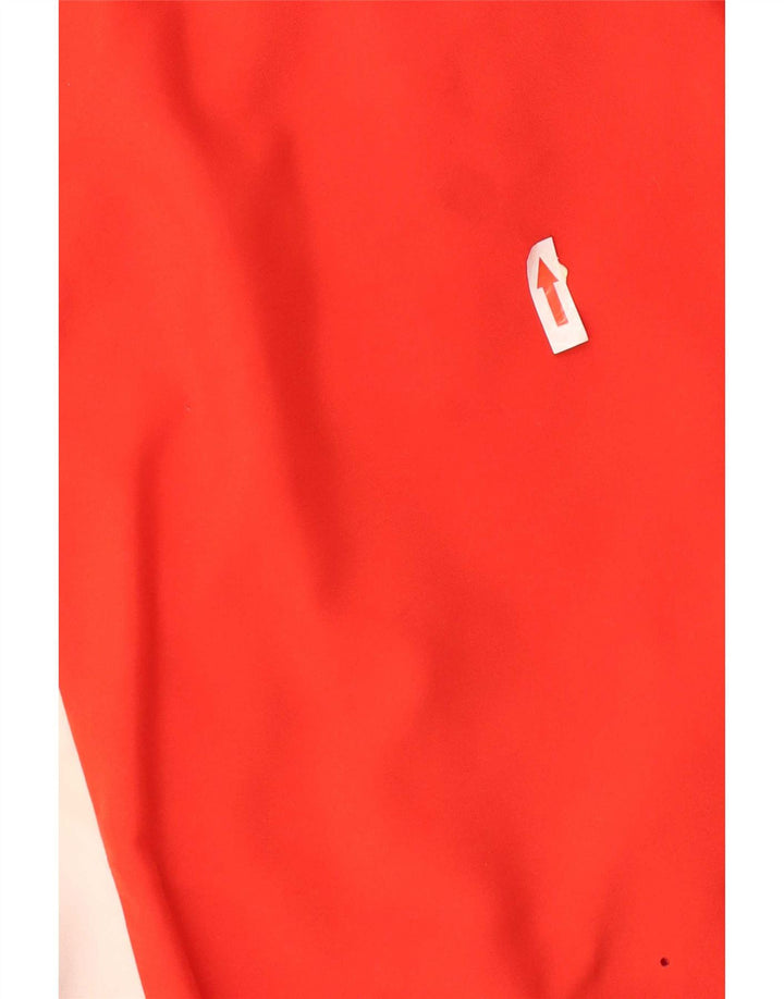 Puma grafiske badeshorts til mænd, store orange colourblock polyester