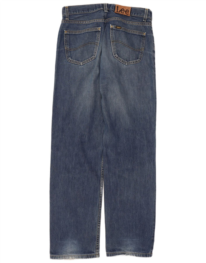 Lee Herre Seattle Løse Jeans W32 L34 Blå Bomuld