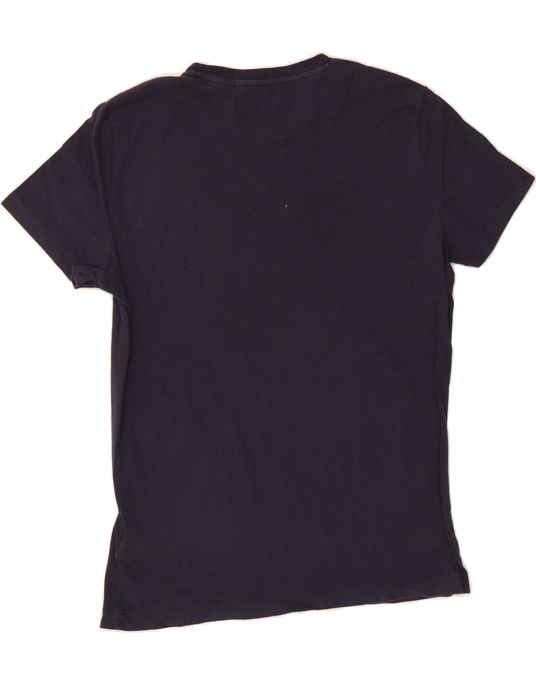CALVIN KLEIN JEANS Mens Graphic T-Shirt Top Medium Navy Blue Cotton Vintage Calvin Klein Jeans and Second-Hand Calvin Klein Jeans from Messina Hembry 