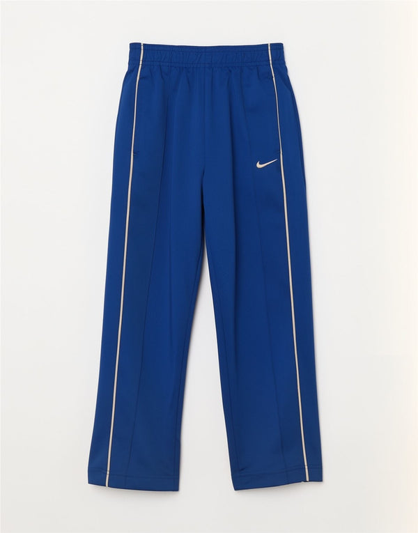 Nike drenge træningsdragt bukser 4-5 år blå polyester